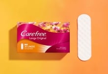 CAREFREE® Original Long Unscented Liners