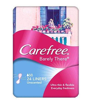 CAREFREE® BARELY THERE® Unscented Liners