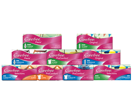 CAREFREE® Tampons